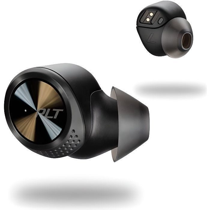 Plantronics Backbeat Pro 5100 Bluetooth 5.0 True Wireless Earbuds with Case