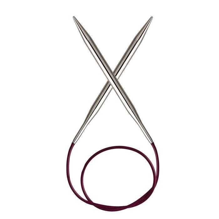 KnitPro Nova Aiguilles Circulaires Fixes Laiton, Multicolore, 38,5 x 1,3 x 6 cm - KP11368