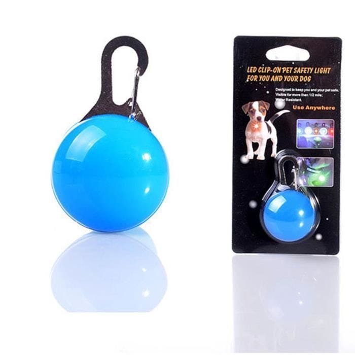 Collier LED pour Chien - Glowing - Ronde - Imperméable - Écologique - Clignotant