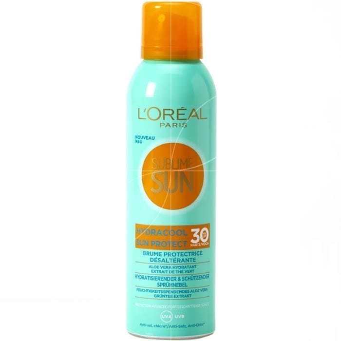 Brume Protectrice - L'Oréal - Sublime Sun - FPS30 - 200ml - Non gras