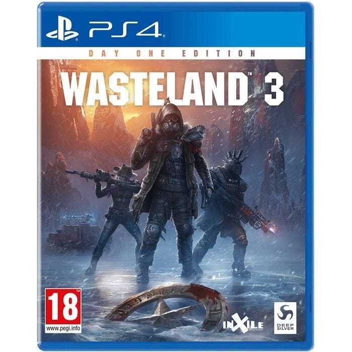 Jeu de rôle - InXile Entertainment - Wasteland 3 - PS4 - Edition Day One - 1-2 joueurs