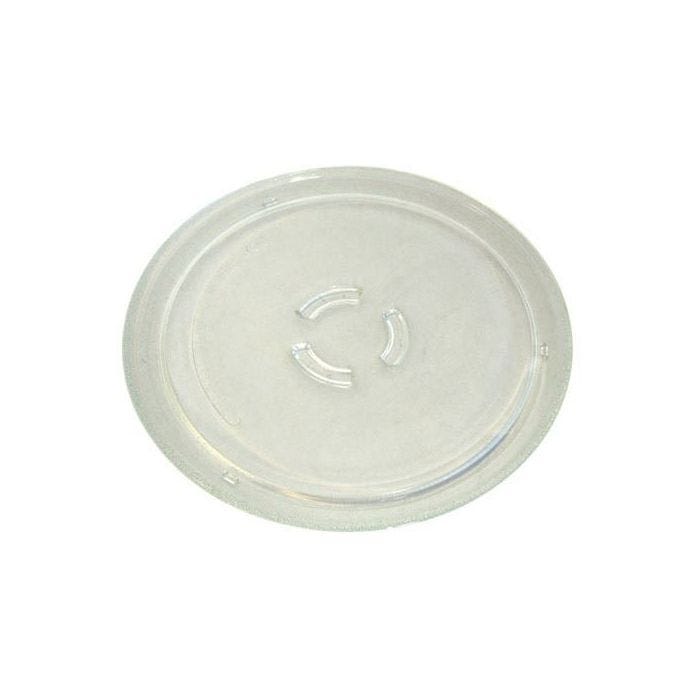 Plateau tournant en verre pour micro-ondes WHIRLPOOL - Ø 250 mm - Blanc