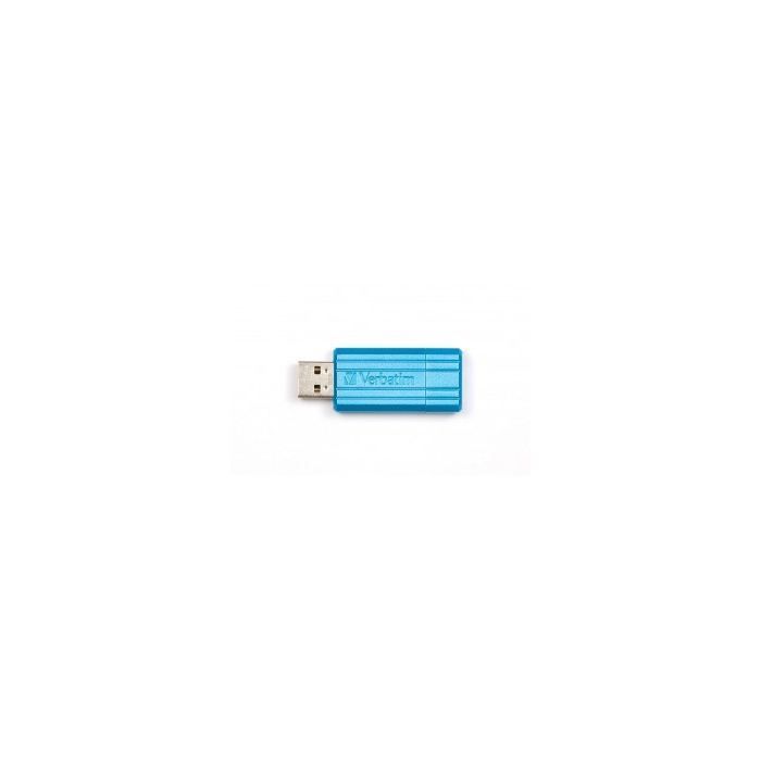 VERBATIM Clé USB PinStripe - 16 Go - USB 2.0 - Bleu
