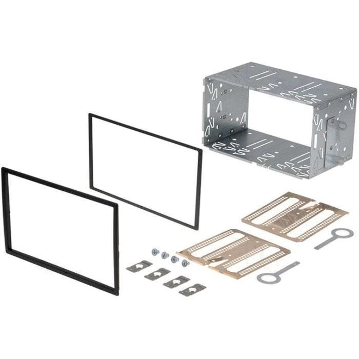 Kit 2Din - Nissan - Qashqai - 2 DIN - Installation autoradio - Noir