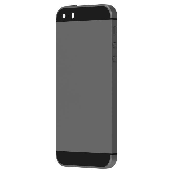 Châssis iPhone SE - AVIZAR - Noir - Réparation rapide et facile