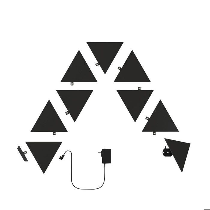 Lumière connectée formes triangles Nanoleaf Shapes (x9)