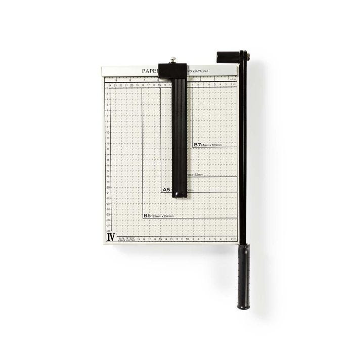 Massicot - NEDIS - PACU110A4 - Table de découpe 250x300 mm - Sécurité de blocage - Pour A4 et plus petites