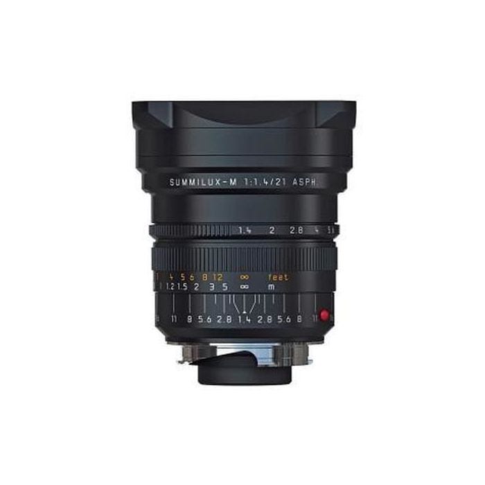 Objectif hybride - Leica - Summilux-M 21 mm f/1.4 - Ouverture f/1.4 - 10 lentilles - Monture Leica M