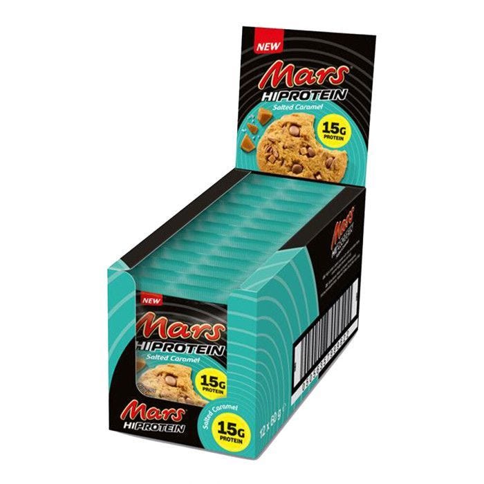 Cookies protéinés Mars - Mars Hi-Protein Cookies - Salted Caramel Boite de 12