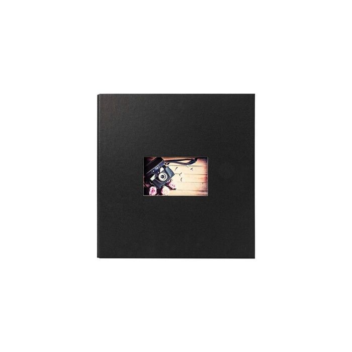 Album Photo traditionnel Studio noir 60 pages 300 photos 10x15 PANODIA- Noir