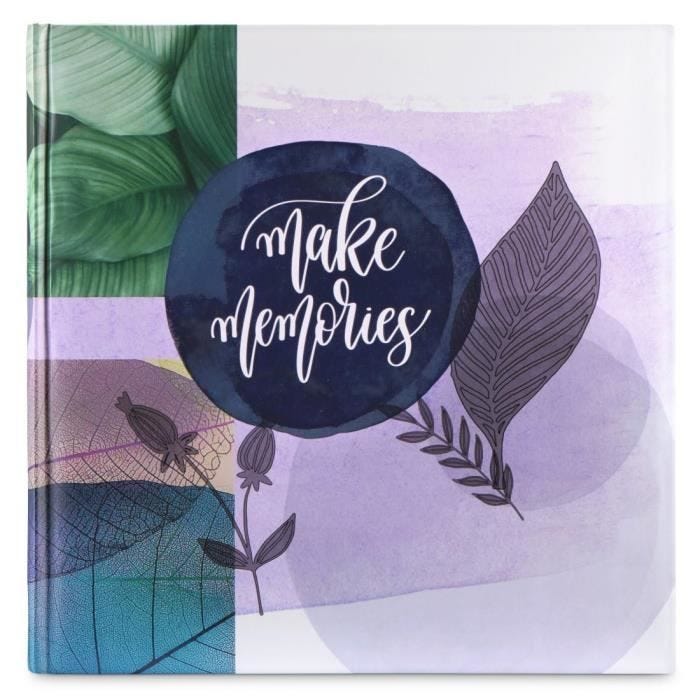 Album photo grand format Nature, 30 x 30 cm, 80 pages blanches