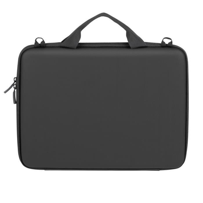 Housse pour Ordinateur Portable 11.6 / 12.4 pouces Hydrofuge à Bandoulière Rivacase Noir