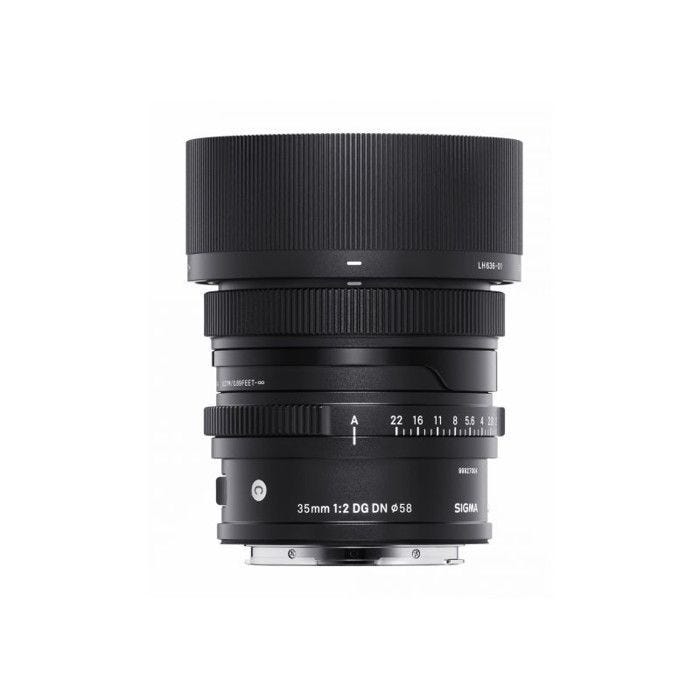 Objectif Hybride - SIGMA - 35mm f/2 DG DN Contemporary - Monture L - Focale fixe - Stabilisateur optique