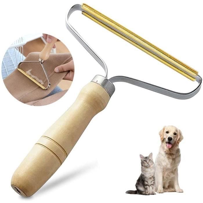 Brosse Manuel Anti Poil, Rasoir Anti Bouloche, Animaux Brosse Rasoir Vetements Peluche, Rasoir à Pull Lint Remover Self-Cleani[749]