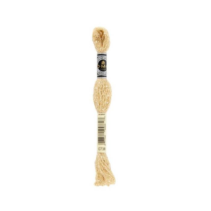 Fil à broder - DMC - Mouliné Etoile - 8 m - Coloris C738 - Coton et polyamide