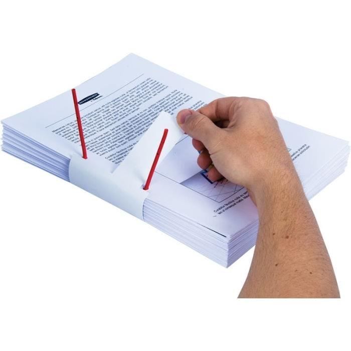 Conteneur - BBD - CLIP ROUGE 100PK - Carton - Papier - Non personnalisable