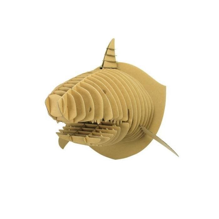 Trophée - Requin - Carton - A assembler - CTOP