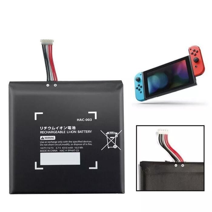 Batterie Premium Compatible avec Nintendo Switch (4310mAh) Batterie de Recharge