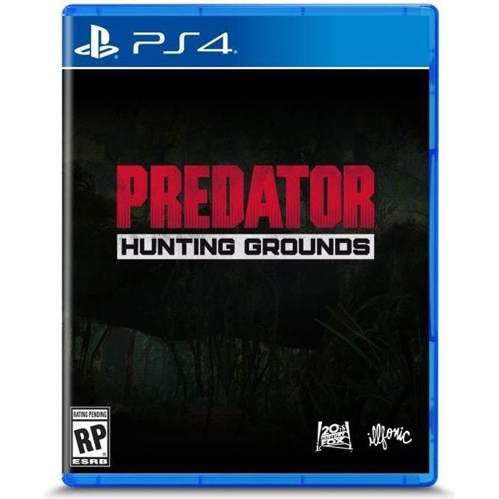 Jeu vidéo - Predator - Hunting Grounds - Multijoueur asymétrique - Noir - Adulte