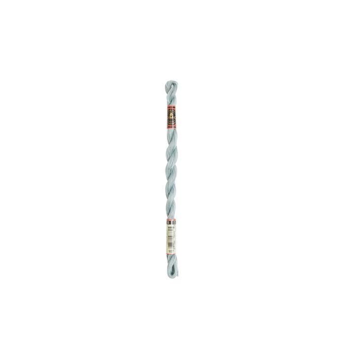 Fil - DMC - Coton Perlé Small N8 - Couleur 927 - 100% coton - 25 mètres