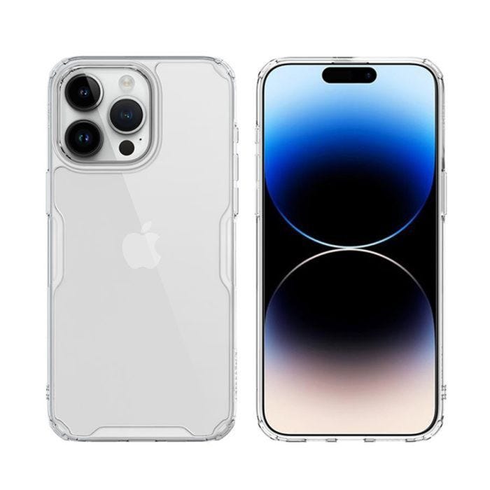 Coque de protection - NILLKIN - iPhone 15 Pro Max - Transparent - Semi-rigide - TPU