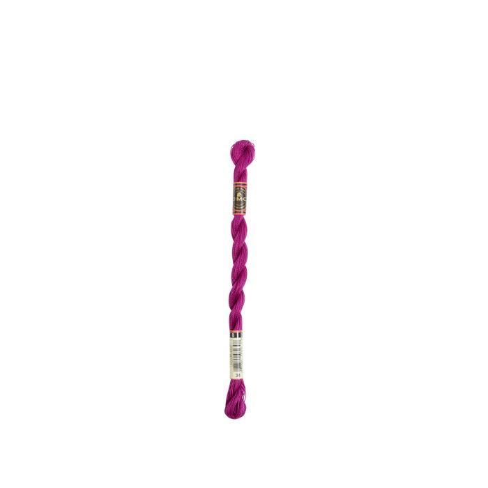 Fil DMC Coton Perlé Small N8 Col. 34 Violet