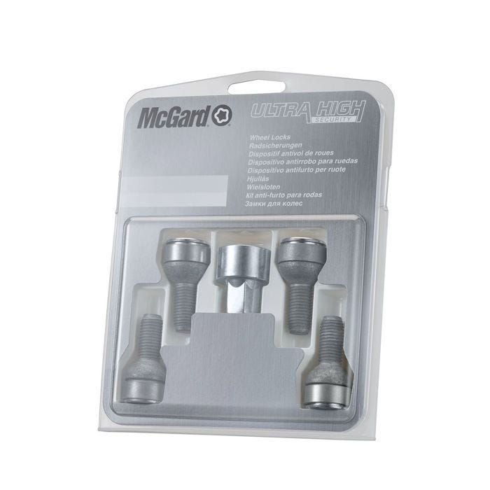 4 VIS ANTIVOL SL MCGARD M14X1.5/ R14/ LONG. 27.0 MM / Ø17 MM