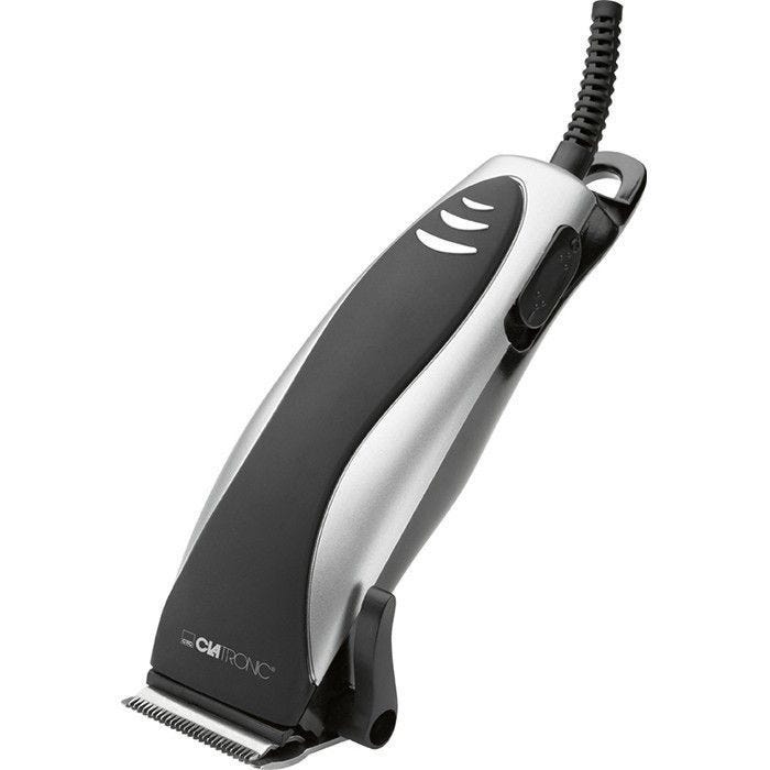 Tondeuse barbe et cheveux Clatronic HSM 3441NE - Mixte - 4 peignes de guide - Autonomie 60 min
