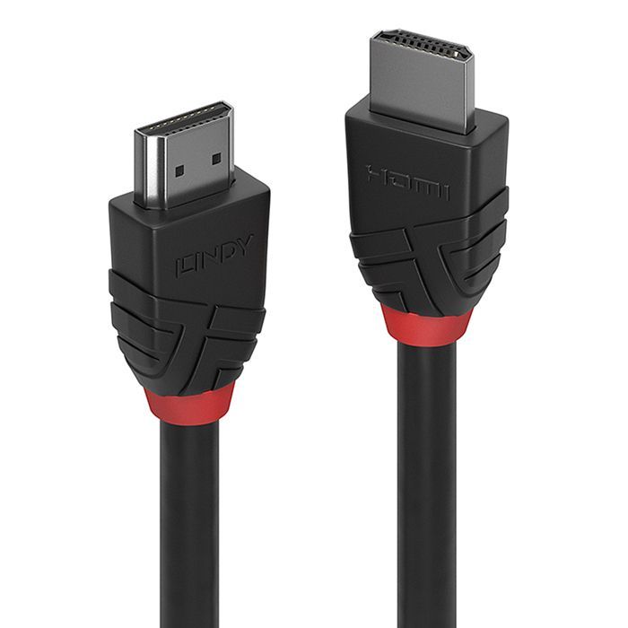Câble HDMI High Speed - Black Line - 1m - LINDY