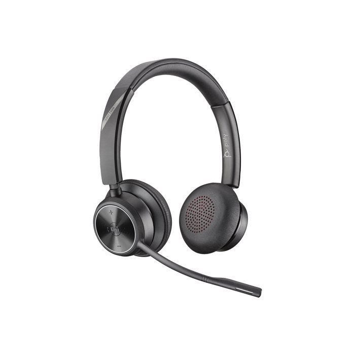Micro-casque - DECT - sans fil - HP Inc. - Poly Savi 7320 - Micro-casque - DECT - sans fil - Certifié pour Microsoft Teams
