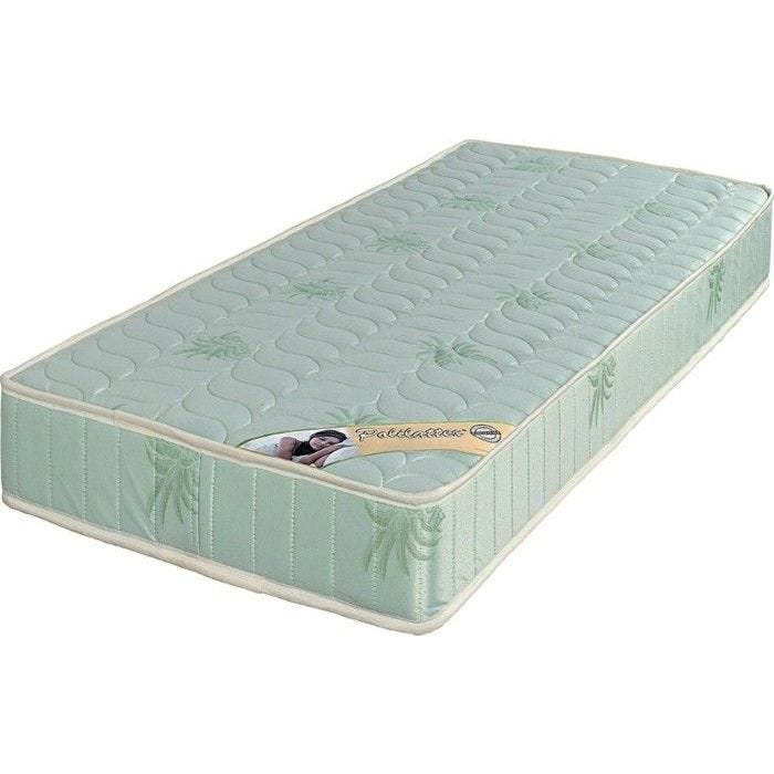 Literie -Matelas 80x200 x 19,5 cm - Très Ferme - Tissu a l'Aloe Vera - Mousse Poli Lattex Haute Résilience - hypoallergénique