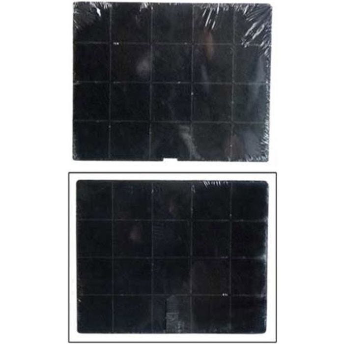 Filtres à charbon pour hotte Whirlpool Bauknecht AFFCAF16 - Lot de 2
