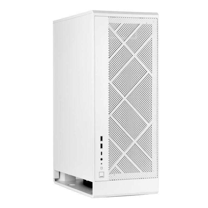 Boitier Micro-ATX - Silverstone - Alta G1M - Blanc - Compact - Design élégant