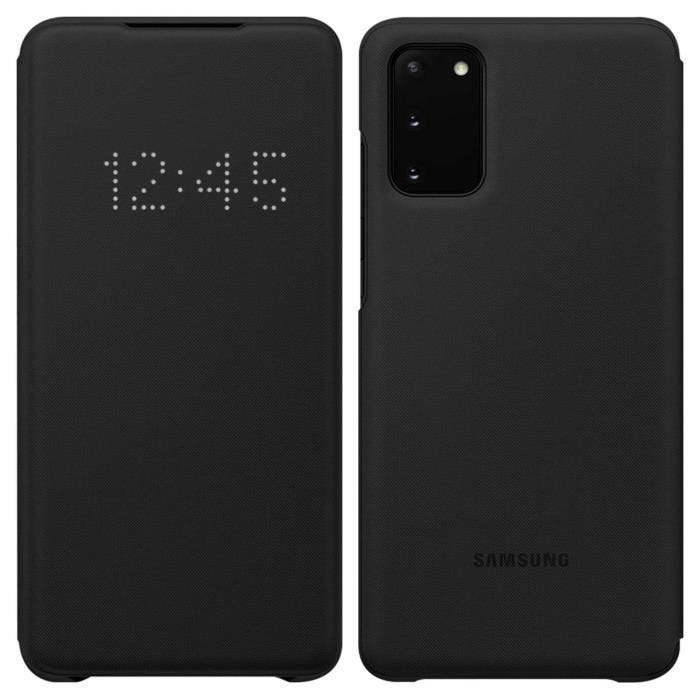 Étui - Samsung - Galaxy S20 - Rabat Translucide - Coque Rigide - Protection Intégrale