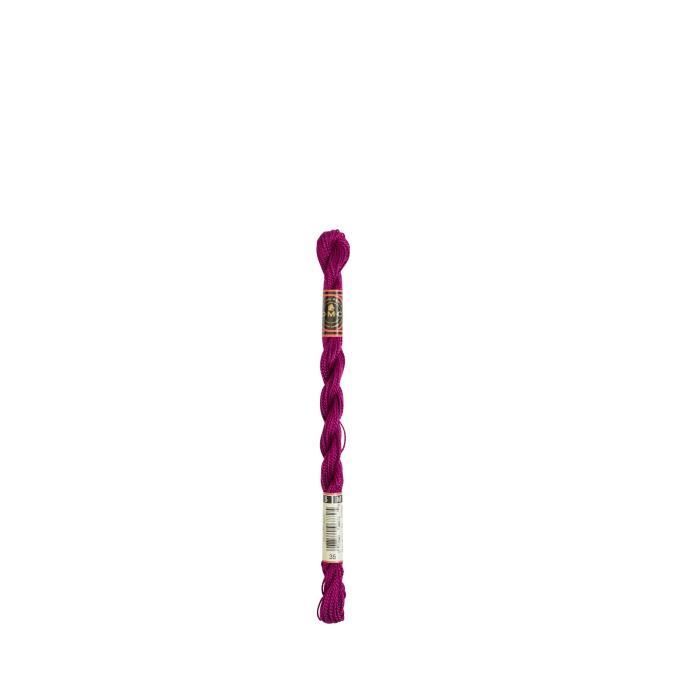Fil - DMC - Coton Perlé Médium N5 - Violet - 100% Coton - 15 mètres