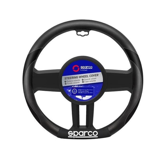 COUVRE VOLANT SPARCO AVEC MEPLAT POUR PEUGEOT 208/ 308 II