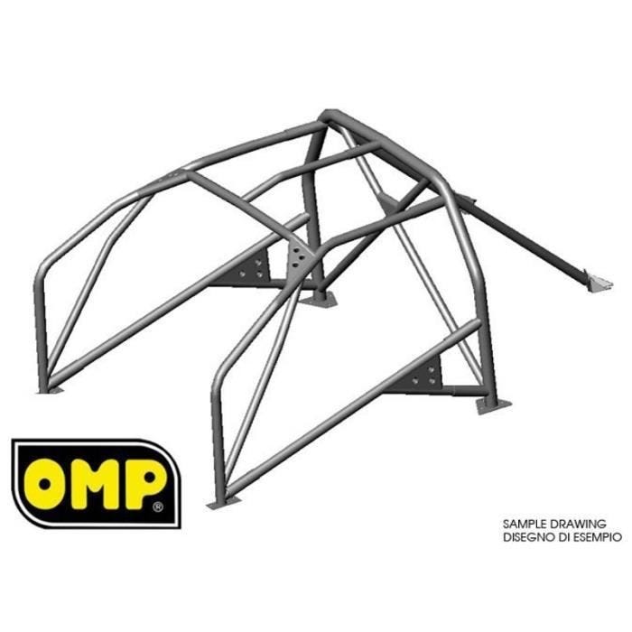Cage - OMP - FIAT PUNTO 2ND SERIES - Acier - Gris - 3 Portes