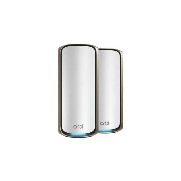 Routeur WiFi Mesh - NETGEAR - Orbi 970 - Débit jusqu'à 27Gbps - Technologie Quad-Band - 2 pièces