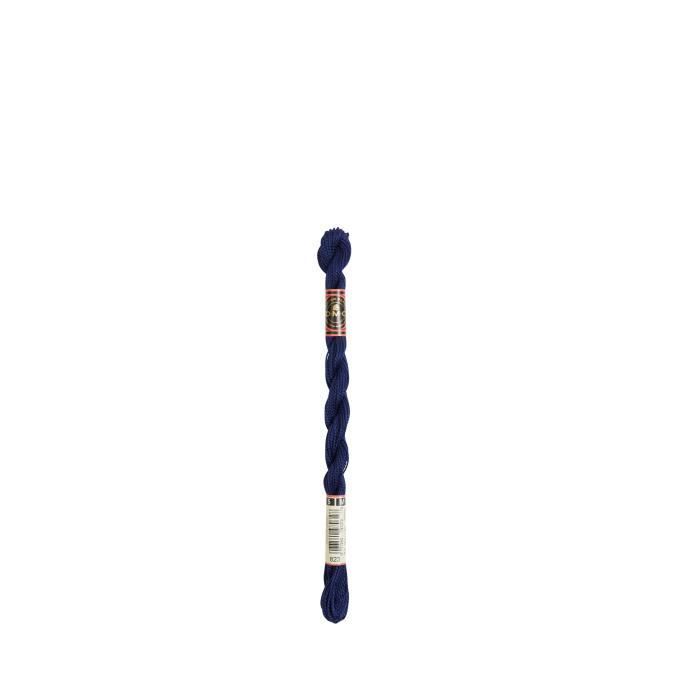 Fil - DMC - Coton Perlé Médium N5 - Couleur 823 - 100% Coton - 15 mètres