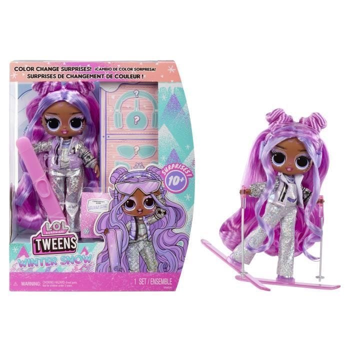 L.O.L. Surprise Poupée Tweens Winter Snow - Violet Snow - Dès 4 ans
