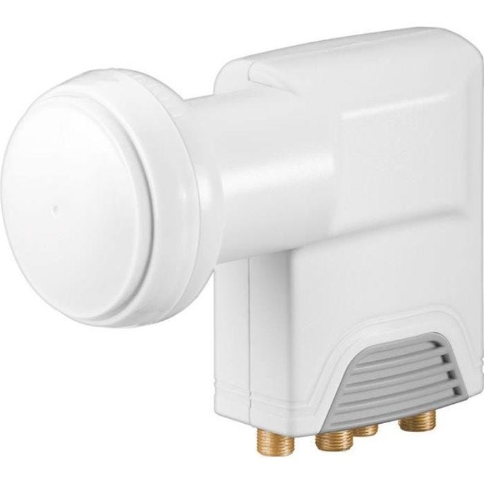 Universal Quad LNB pour 4 appareils (HDTV / 3D)