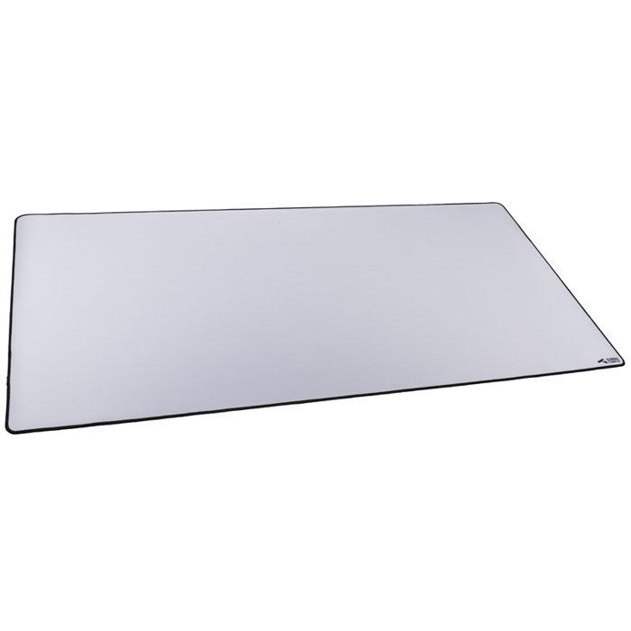Tapis de souris - Glorious PC Gaming Race - 3XL Extended - Couleur Blanc - Design Gaming - Tissu