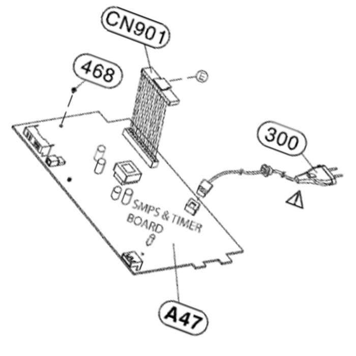 Carte mère - LG - EBR76709201 - Home cinema - Compatible BB4370325