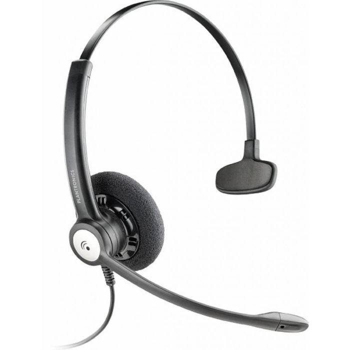 Micro-casque PLANTRONICS Entera USB HW111N-USB - Sur-oreille - Filaire