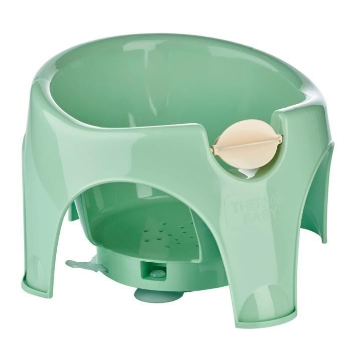Anneau de bain enfant THERMOBABY AQUAFUN Vert céladon - Jouet bleu - Fabriqué en France