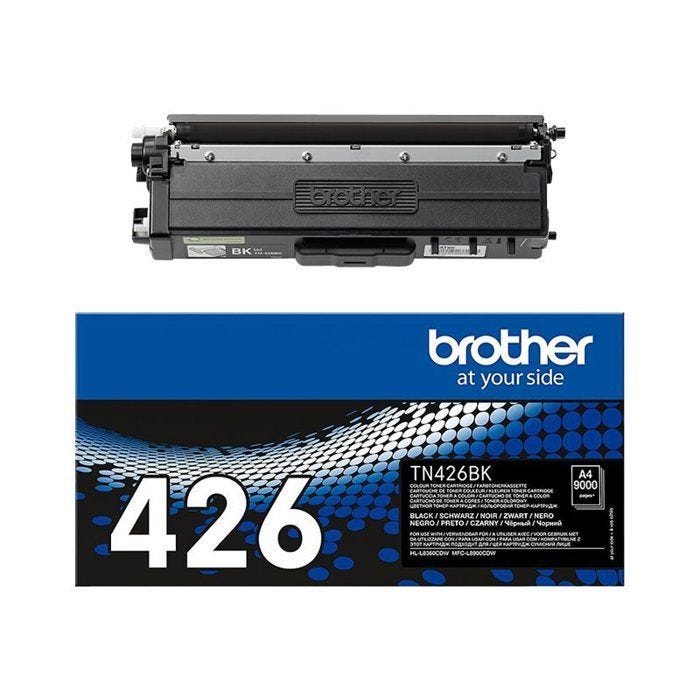 Cartouche de toner - BROTHER - TN426BK - Super Jumbo - Noir - Pour HL-L8360CDW, MFC-L8900CDW