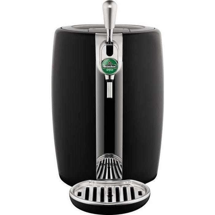 SEB VB310E10 Tireuse à bière Beertender - Compatible fûts 5 L - Noir - Chrome