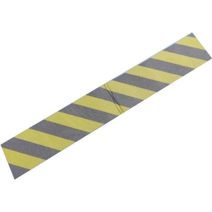 Mousse de protection de carrosserie pare-choc jaune et noir A096S2JA