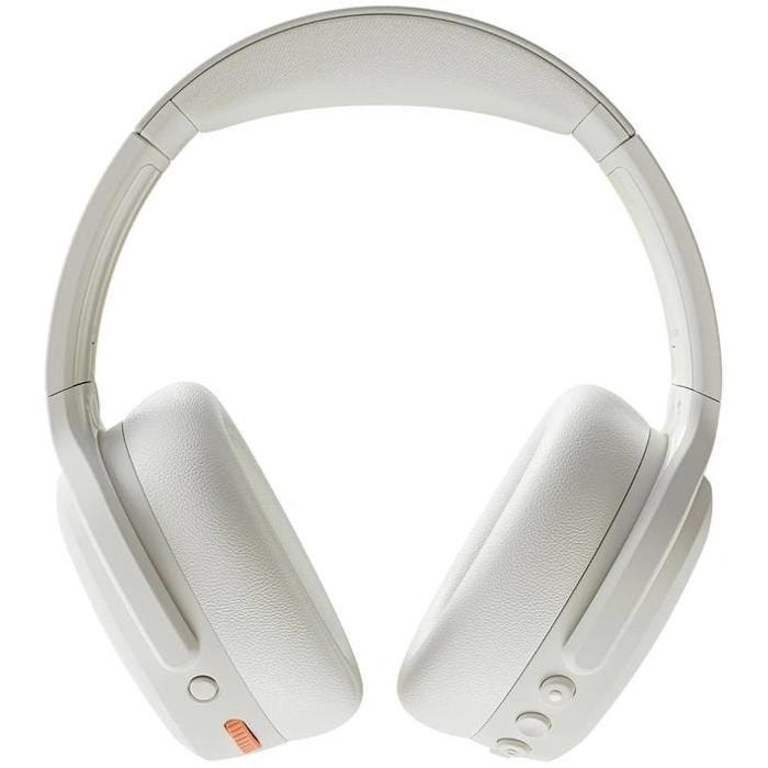Casque circum aural - Skullcandy - Crusher - Bluetooth - Réduction active du bruit - Blanc et Orange