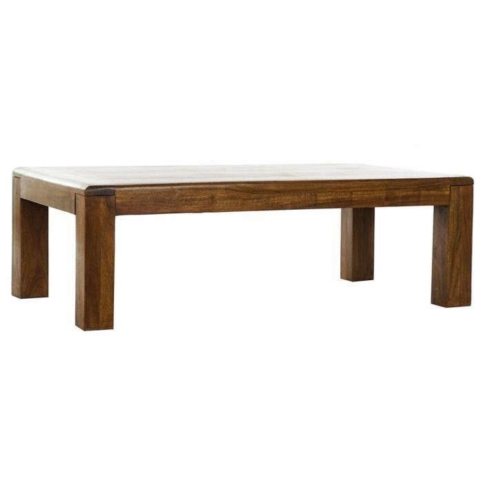 Table basse - Marque - Modèle - Bois marron - Plastique acacia